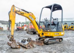 JCB 8014 CTS 1.5 tonne rubber tracked mini excavator Year: 2014 S/N: 2070507 Recorded Hours: 1678