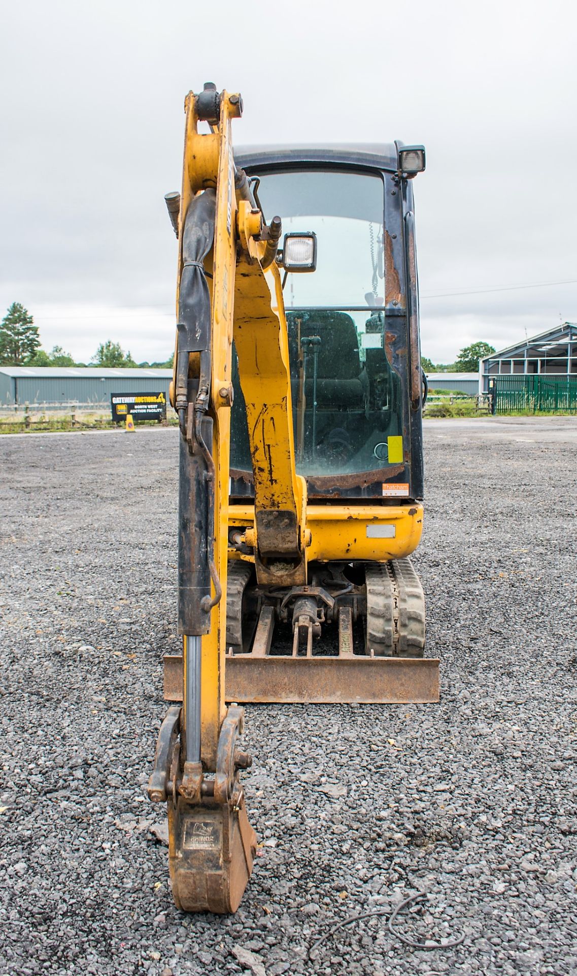 JCB 8016 CTS 1.5 tonne rubber tracked mini excavator Year: 2014 S/N: 2071572 Recorded Hours: 1974 - Image 5 of 25