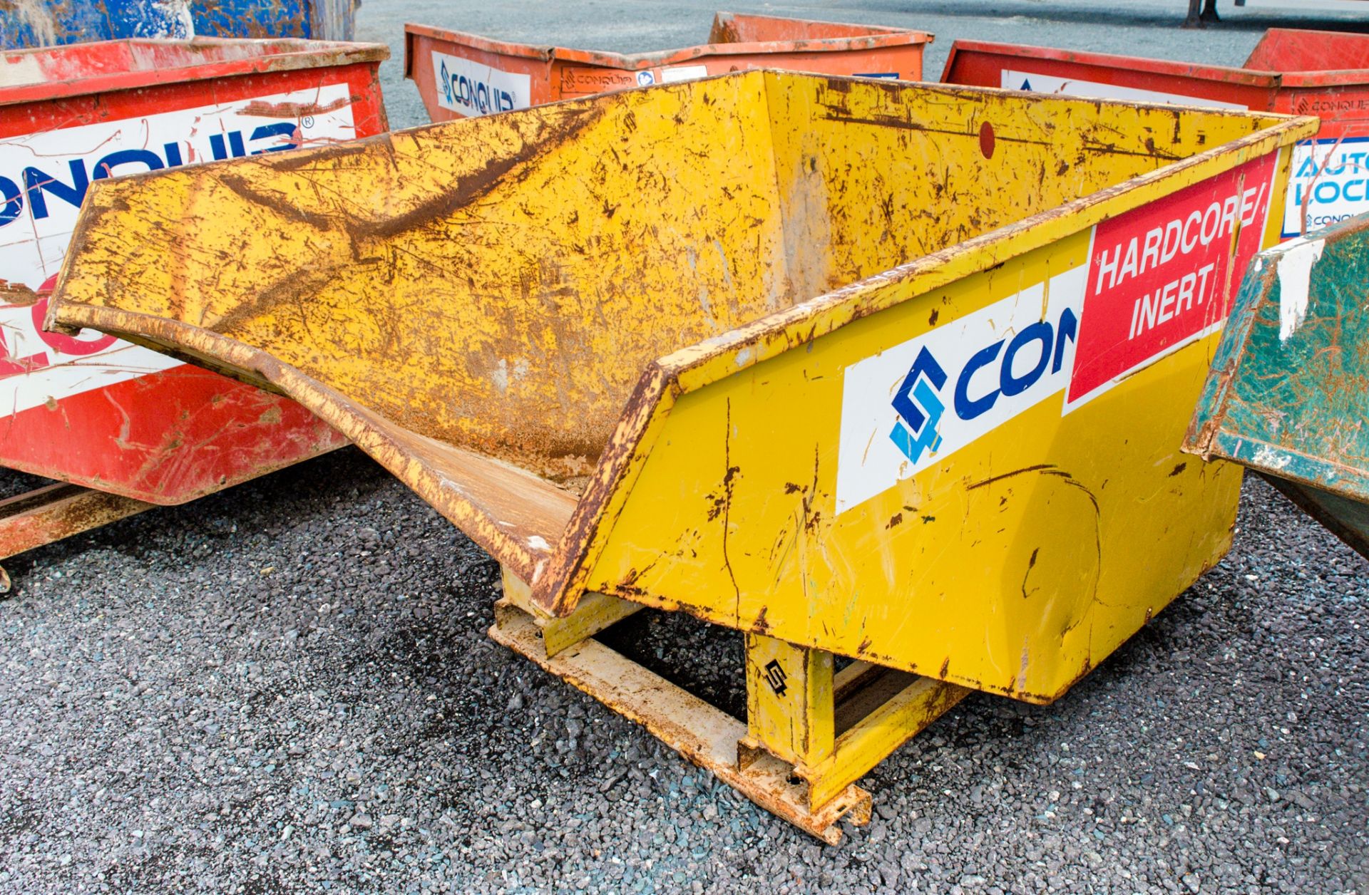 Conquip Autolock tipping skip