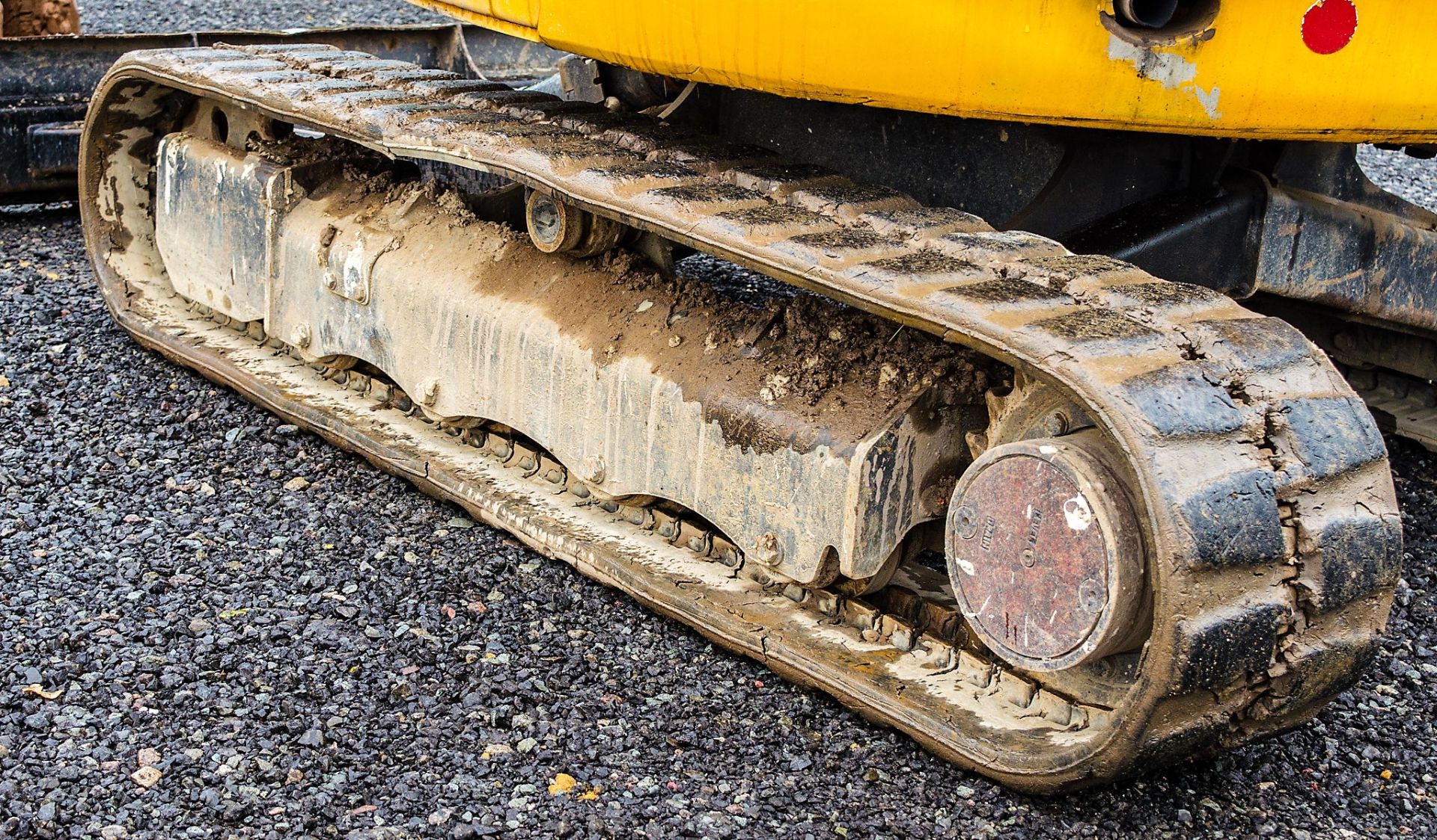 JCB 8030 3 tonne rubber tracked mini excavator Year: 2012 S/N: 2021567 Recorded Hours: 3523 blade, - Image 9 of 21