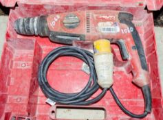 Hilti TE2 110v power drill  c/w carry case