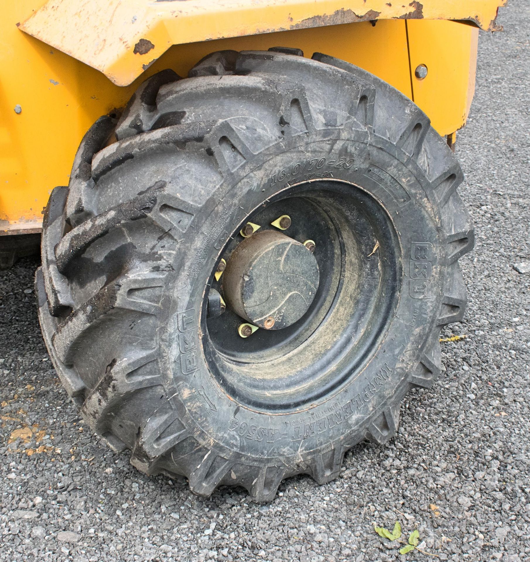 Thwaites 6 tonne swivel skip dumper  Reg No: MX64 OJD   c/w V5 Road Reg Certificate Year: 2013  S/N: - Image 10 of 18