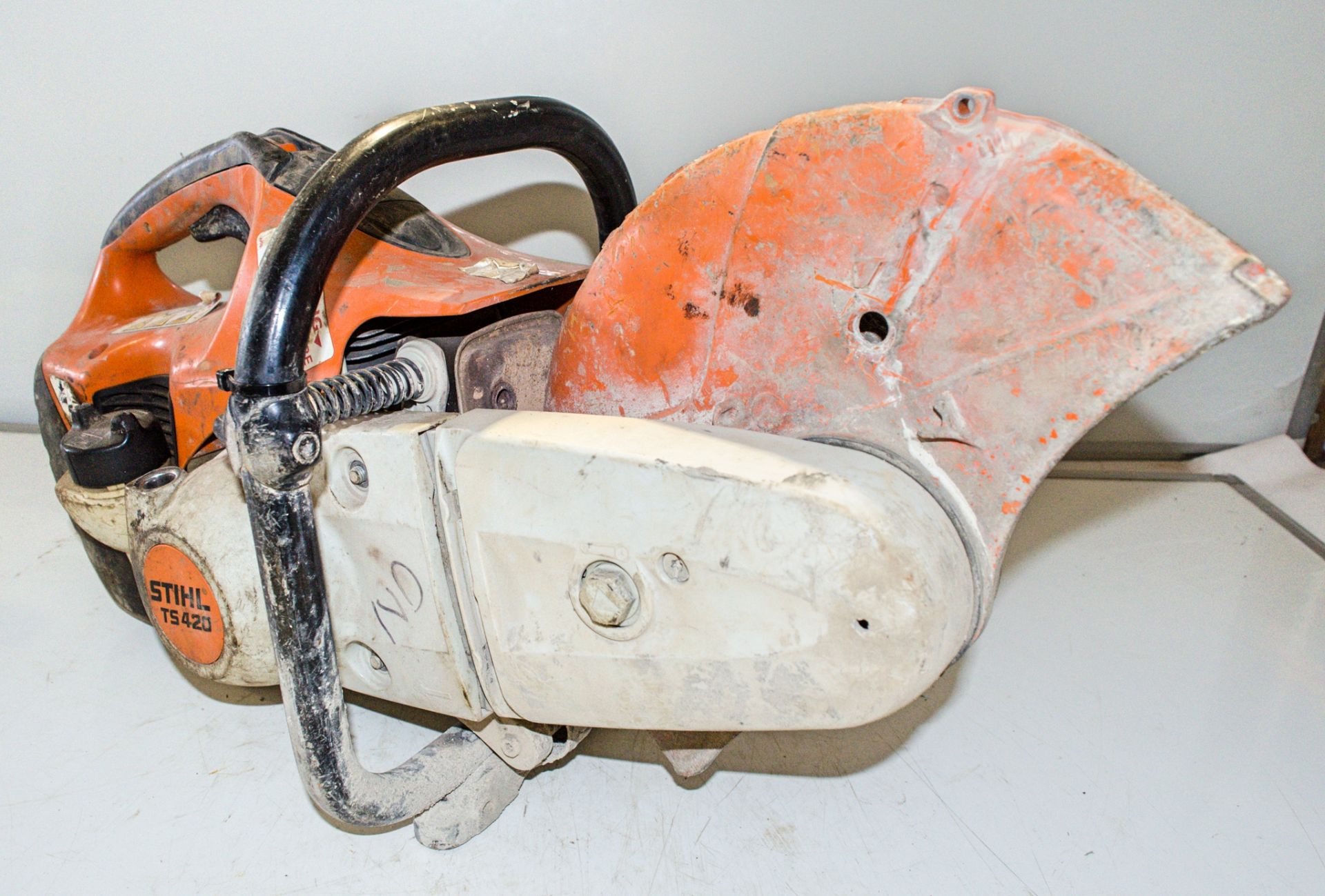 Stihl TS410 petrol driven cut off saw A740985