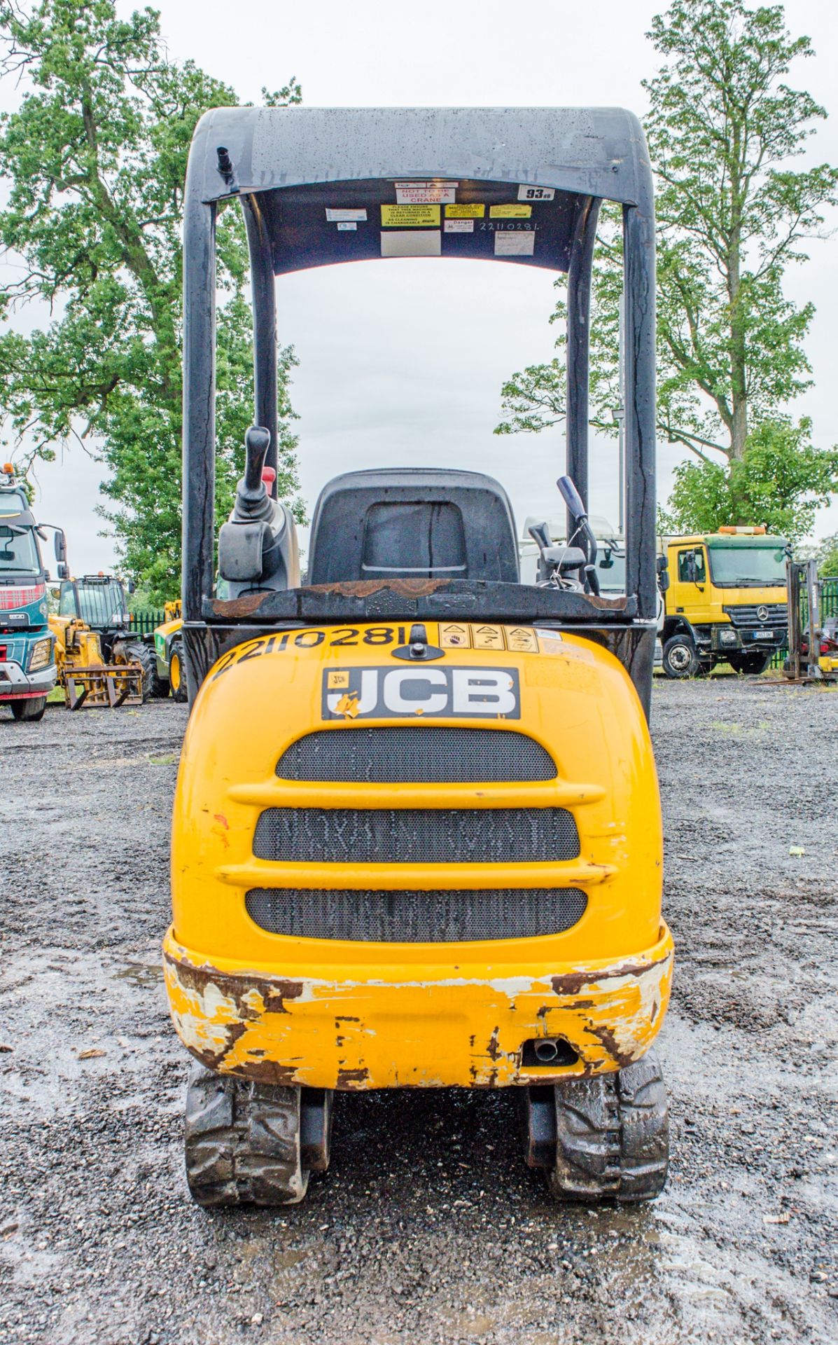 JCB 8014 CTS 1.5 tonne rubber tracked mini excavator Year: 2014 S/N: 2070494 Recorded Hours: 1025 - Image 6 of 20