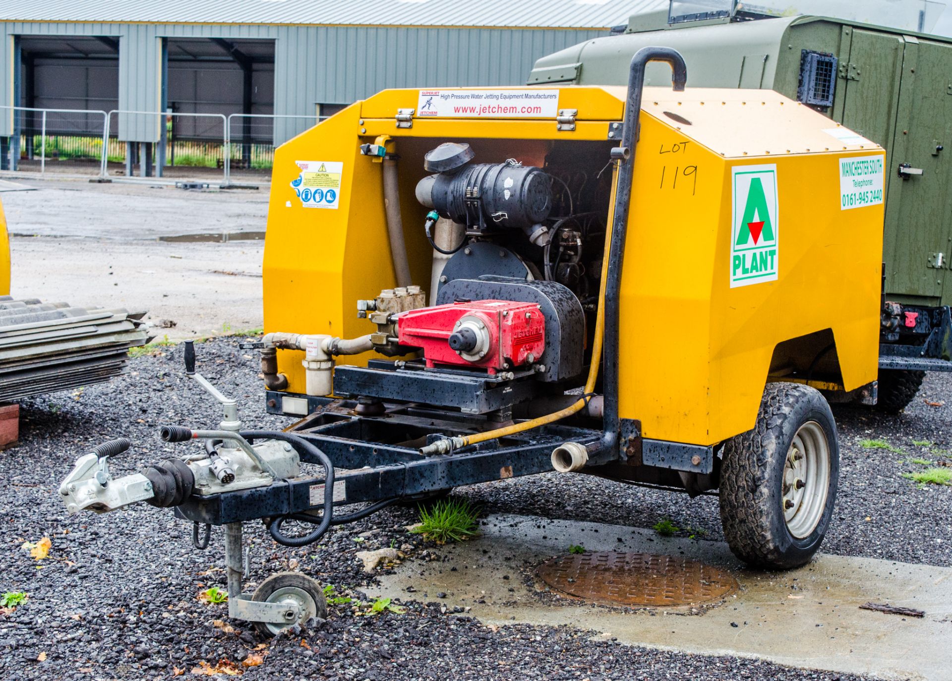 Jetchem fast tow diesel driven drain jetter  Year: 2014 A639054