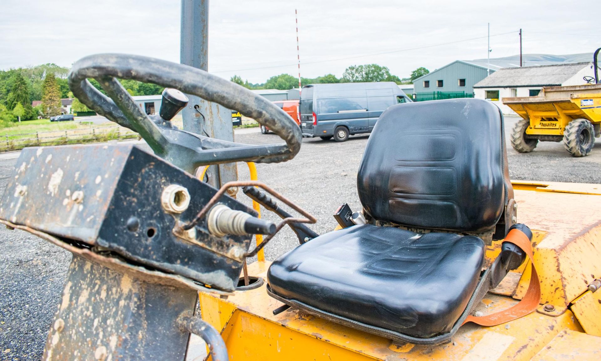 Terex PT6000 6 tonne straight skip dumper  Year: 2006 S/N: E605FW092 Recorded hours: 4110 2080 - Image 16 of 19