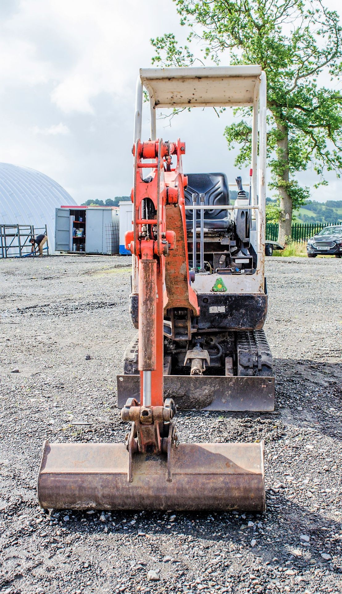 Kubota KX36-3 1.5 tonne rubber tracked excavator Year: 2005 S/N: 56816 Recorded Hours: 3559 blade, - Image 5 of 21