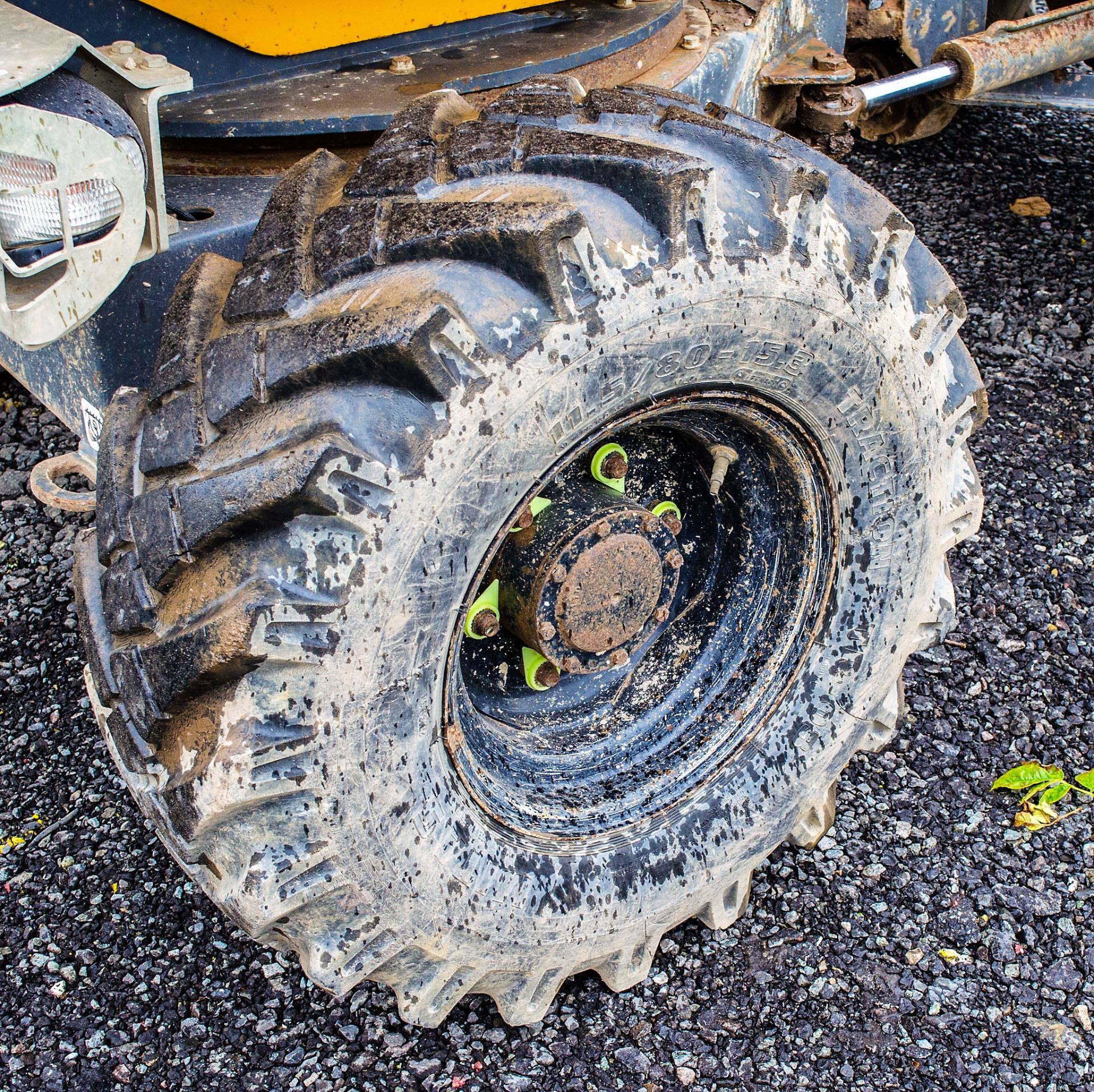 Terex TA3s 3 tonne swivel skip dumper Reg No: Q517 YDY   c/w V5 Road Reg Certificate Year: 2014 S/N: - Image 10 of 19