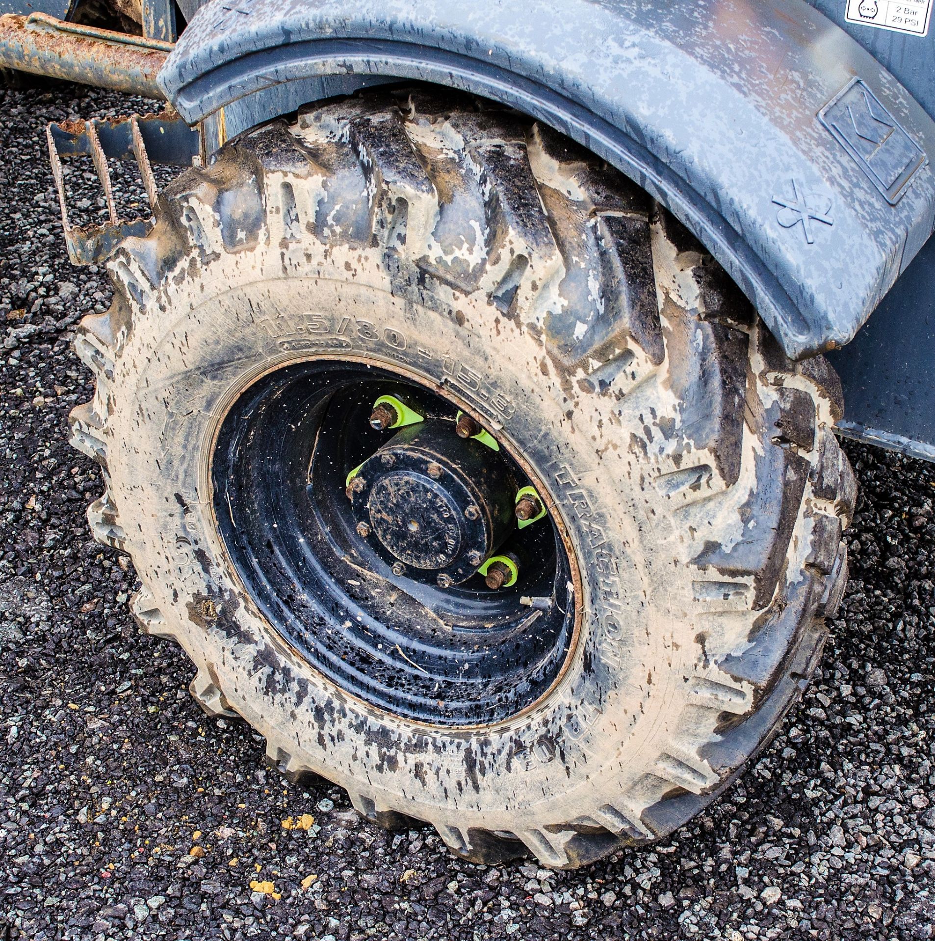 Terex TA3s 3 tonne swivel skip dumper Reg No: Q517 YDY   c/w V5 Road Reg Certificate Year: 2014 S/N: - Image 9 of 19