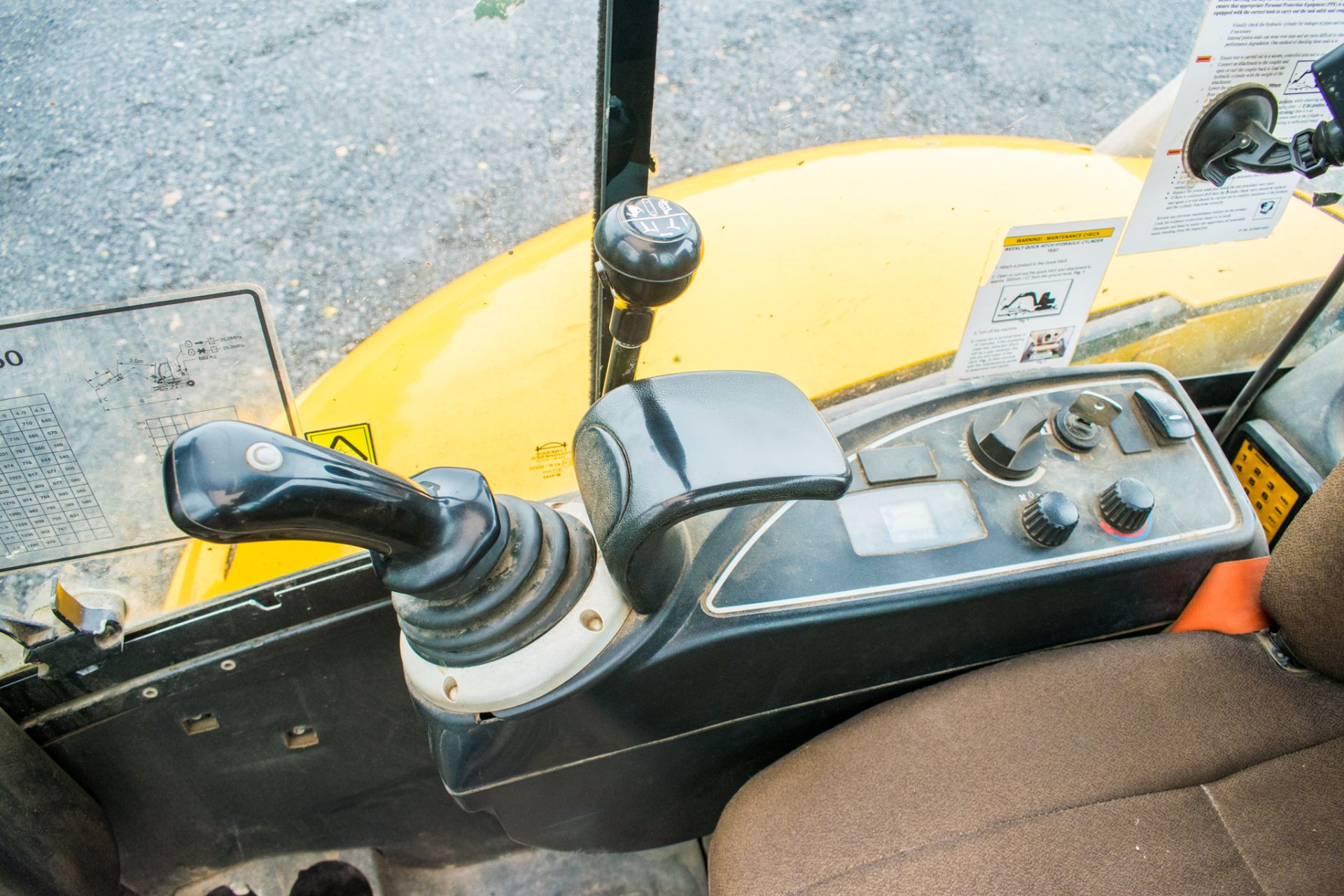 JCB 8050 RTS 5 tonne rubber tracked excavator Year: 2013 S/N: 741918 Recorded Hours: 3892 Piped, - Image 21 of 21