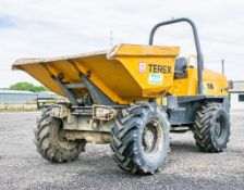 Terex TA6s 6 tonne straight skip dumper Reg No: Q294 EGU   c/w V5 Road Reg Certificate Year: 2014