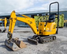 JCB 8008 0.8 tonne rubber tracked micro excavator Year: 2005 S/N: 1148435 Recorded Hours: 3261