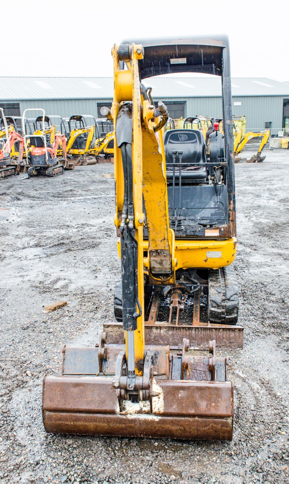 JCB 8014 CTS 1.5 tonne rubber tracked mini excavator Year: 2014 S/N: 2070518 Recorded Hours: 373 - Image 5 of 20