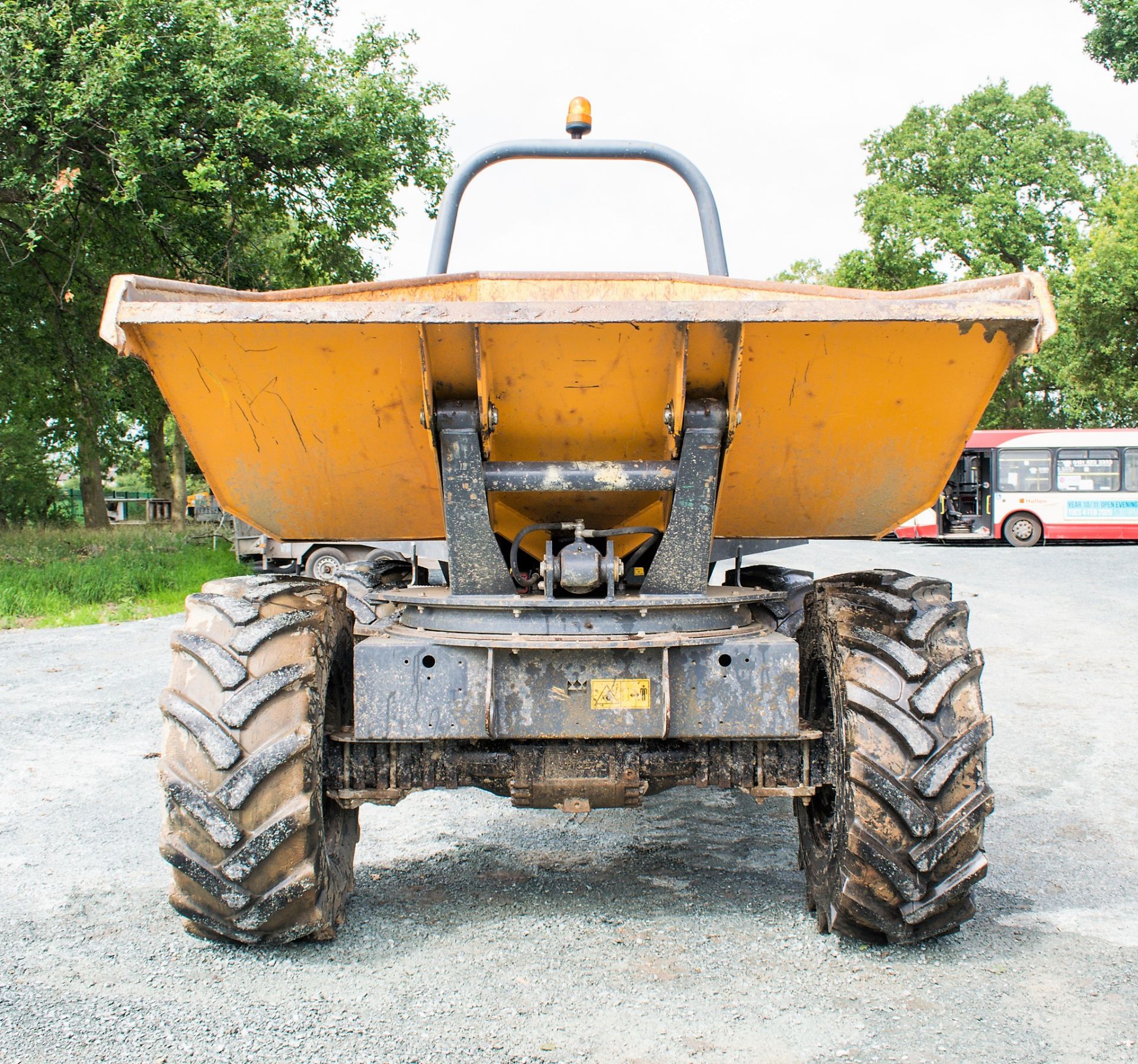 Terex 6 tonne swivel skip dumper Year: 2013 S/N: ED4MT4144 Recorded Hours: 1969 A598861 - Image 5 of 19