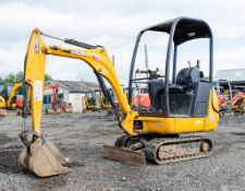 JCB 8014 CTS 1.5 tonne rubber tracked mini excavator Year: 2011 S/N: 1627063 Recorded Hours: 1807