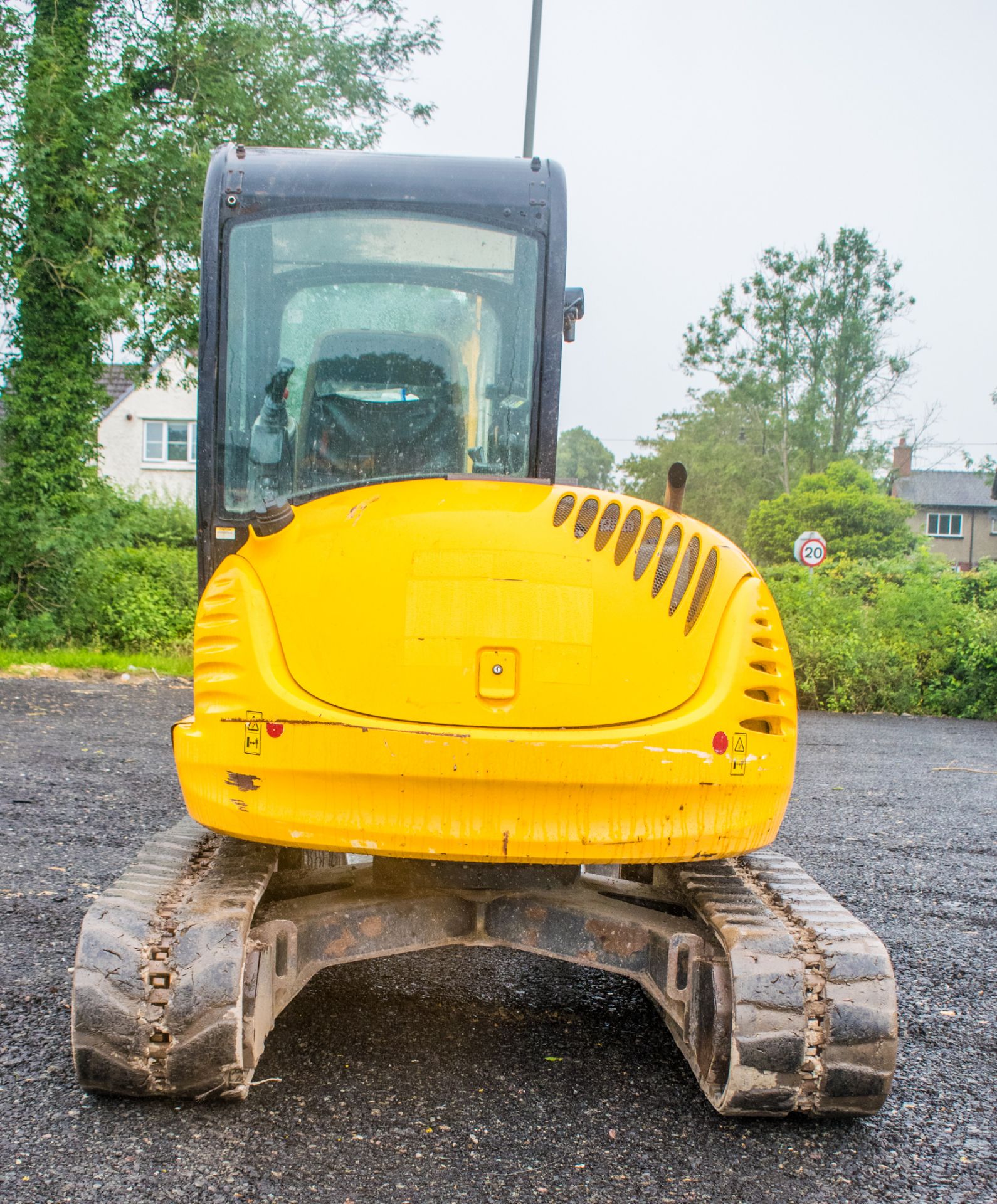 JCB 8050 RTS 5 tonne rubber tracked excavator Year: 2013 S/N: 741918 Recorded Hours: 3892 Piped, - Image 6 of 21