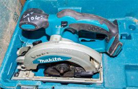 Makita cordless circular saw c/w carry case ** No battery or charger **