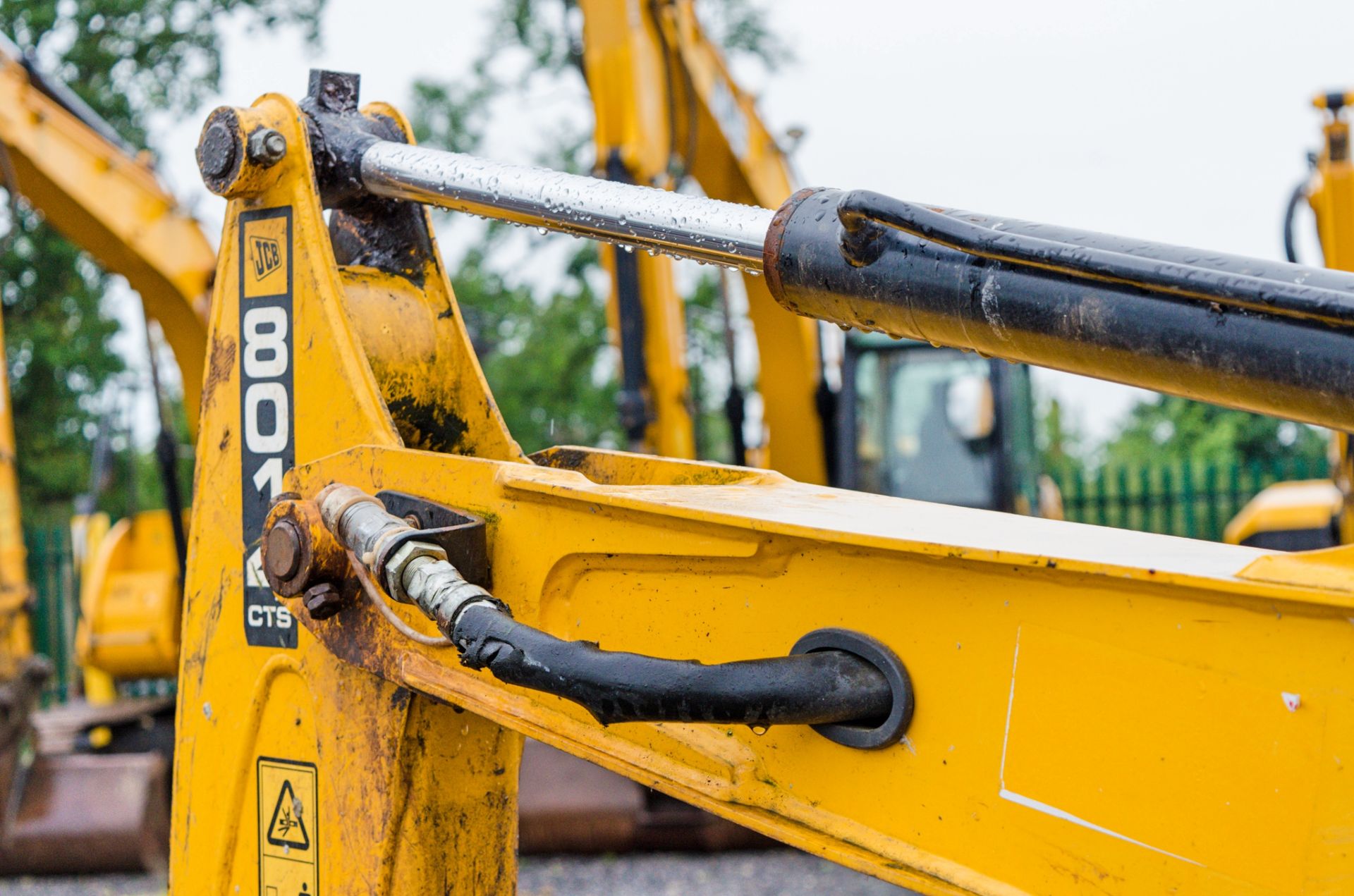 JCB 8014 CTS 1.5 tonne rubber tracked mini excavator Year: 2014 S/N: 2073493 Recorded Hours: 1892 - Image 13 of 20