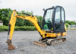 JCB 8016 CTS 1.5 tonne rubber tracked mini excavator Year: 2014 S/N: 2071572 Recorded Hours: 1974