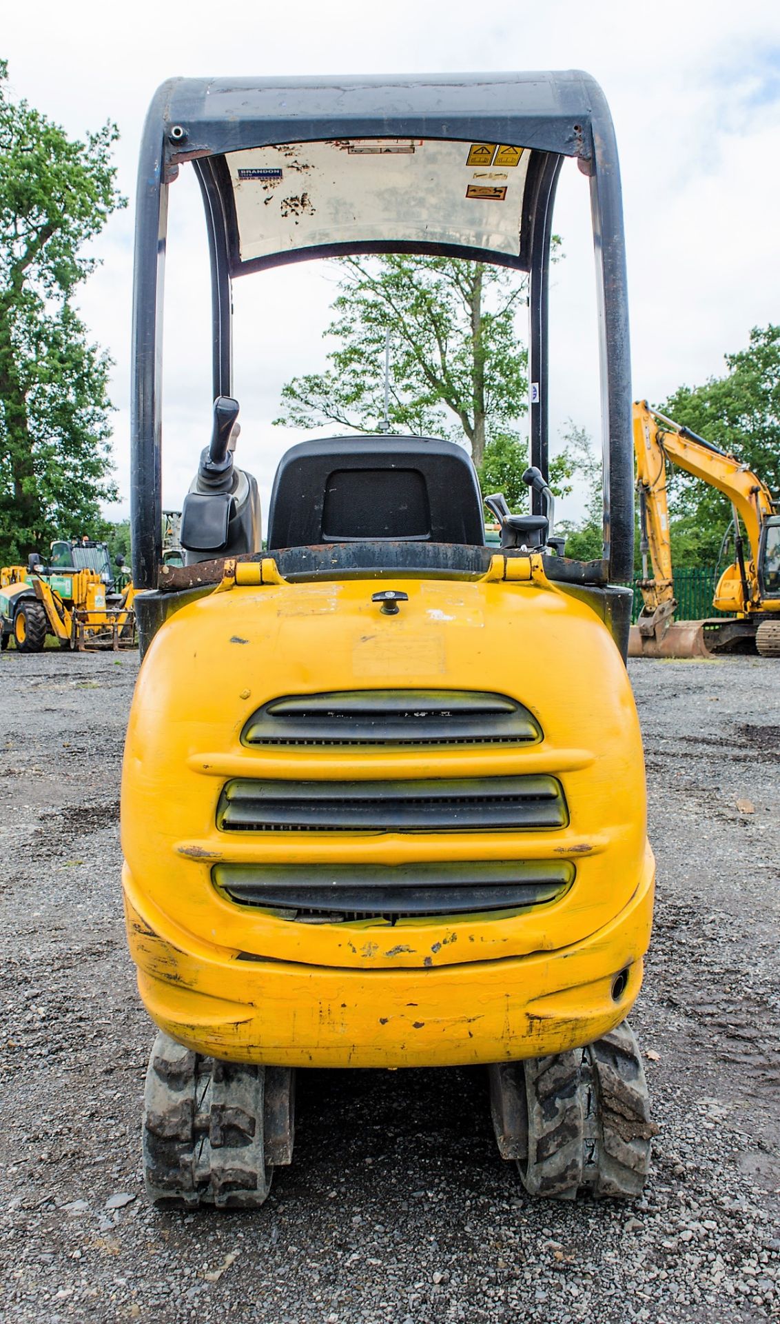 JCB 8014 CTS 1.5 tonne rubber tracked mini excavator Year: 2006 S/N: E1156801 Recorded Hours: 943 - Image 6 of 20