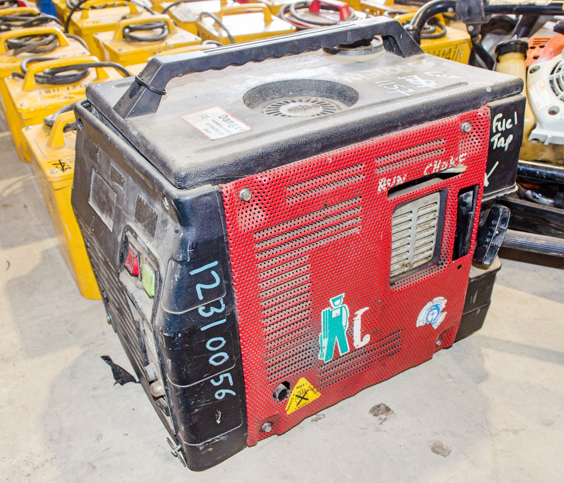 AC1200 petrol driven suit case generator