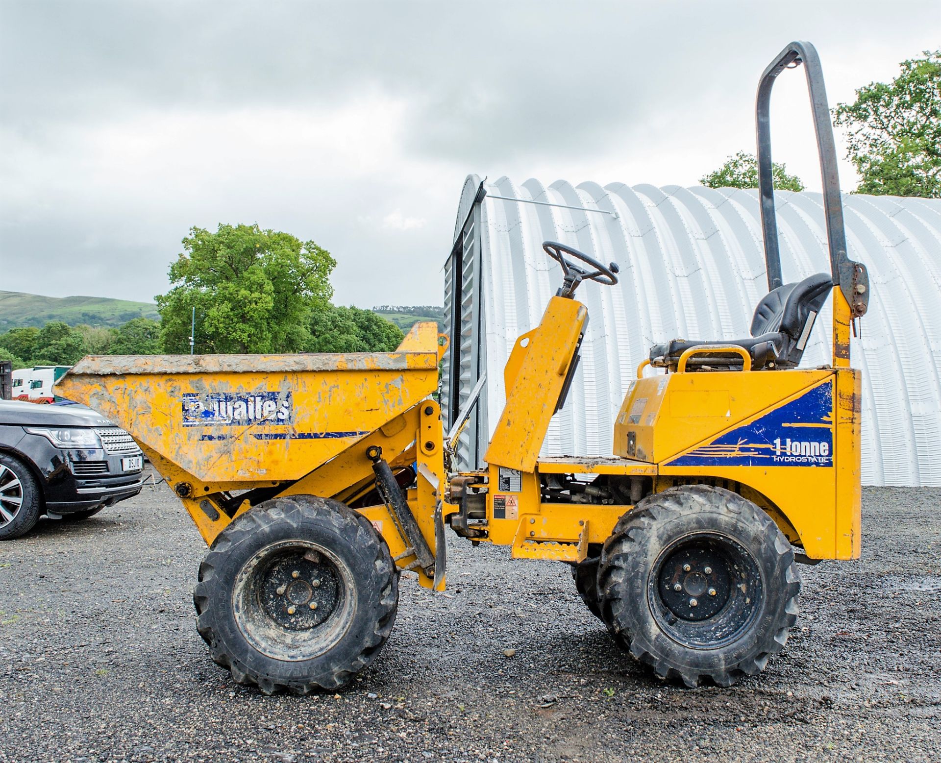 Thwaites 1 tonne hydrostatic hi-tip dumper Year: 2007 S/N: 707B1310 Recorded Hours: Not displayed ( - Image 7 of 19