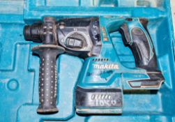 Makita cordless SDS rotary hammer drill c/w carry case  ** No charger or battery **