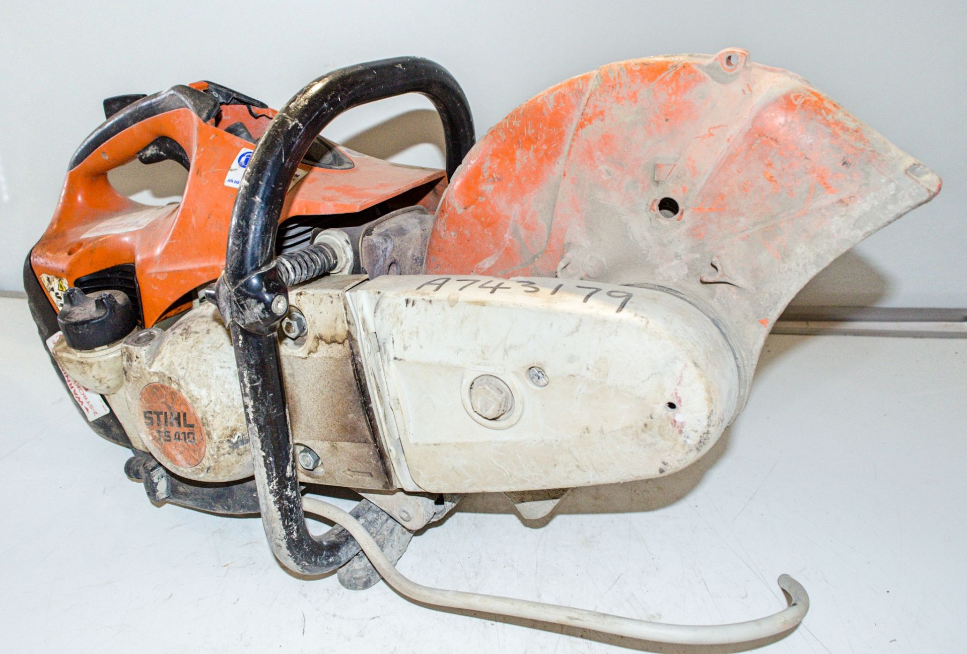 Stihl TS410 petrol driven cut off saw A743179