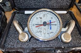 Dillon 5 tonne tension clock/dynamometer c/w carry case A855168