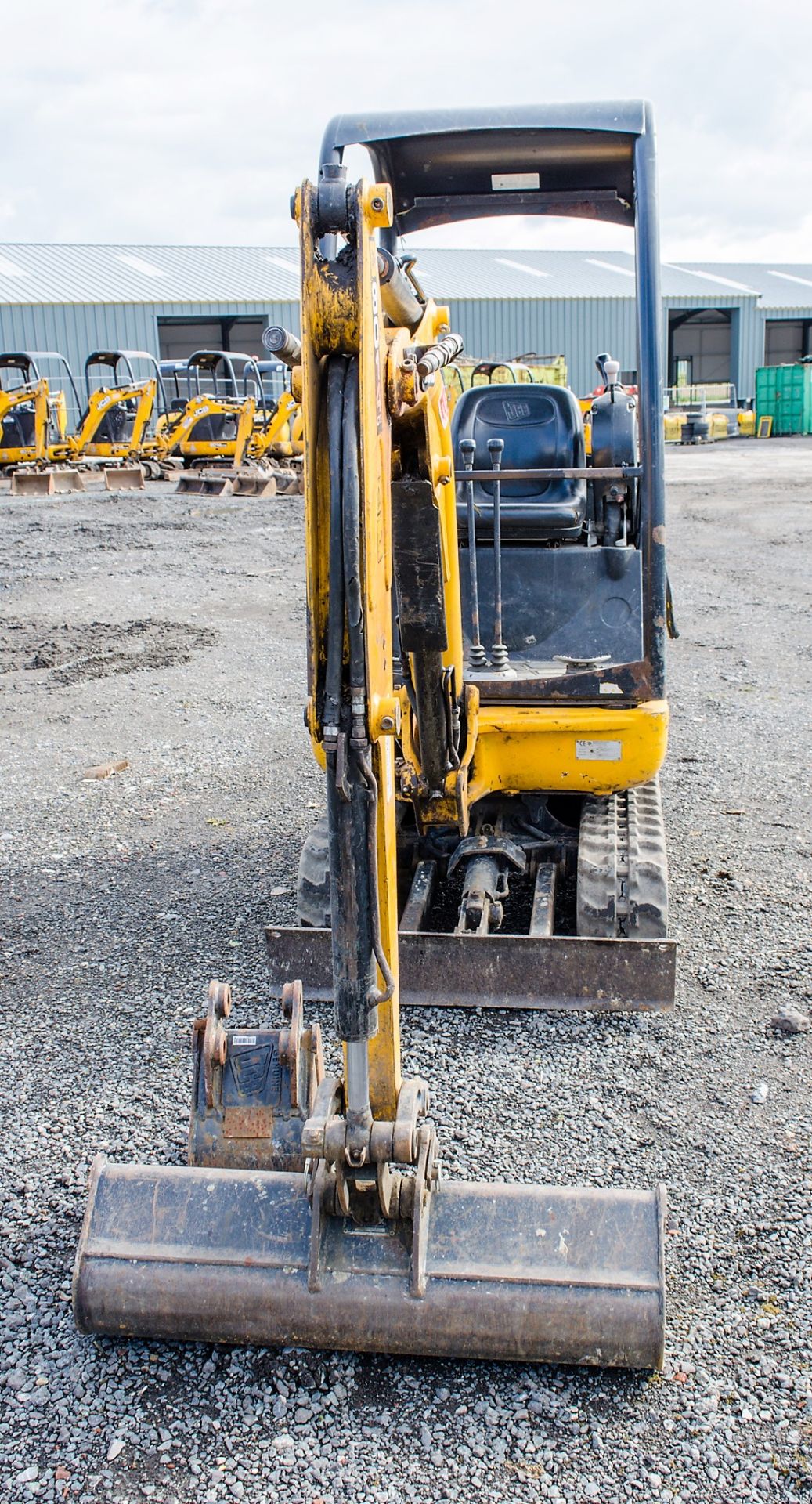 JCB 8014 CTS 1.5 tonne rubber tracked mini excavator Year: 2011 S/N: 1627296 Recorded Hours: 1655 - Image 5 of 19