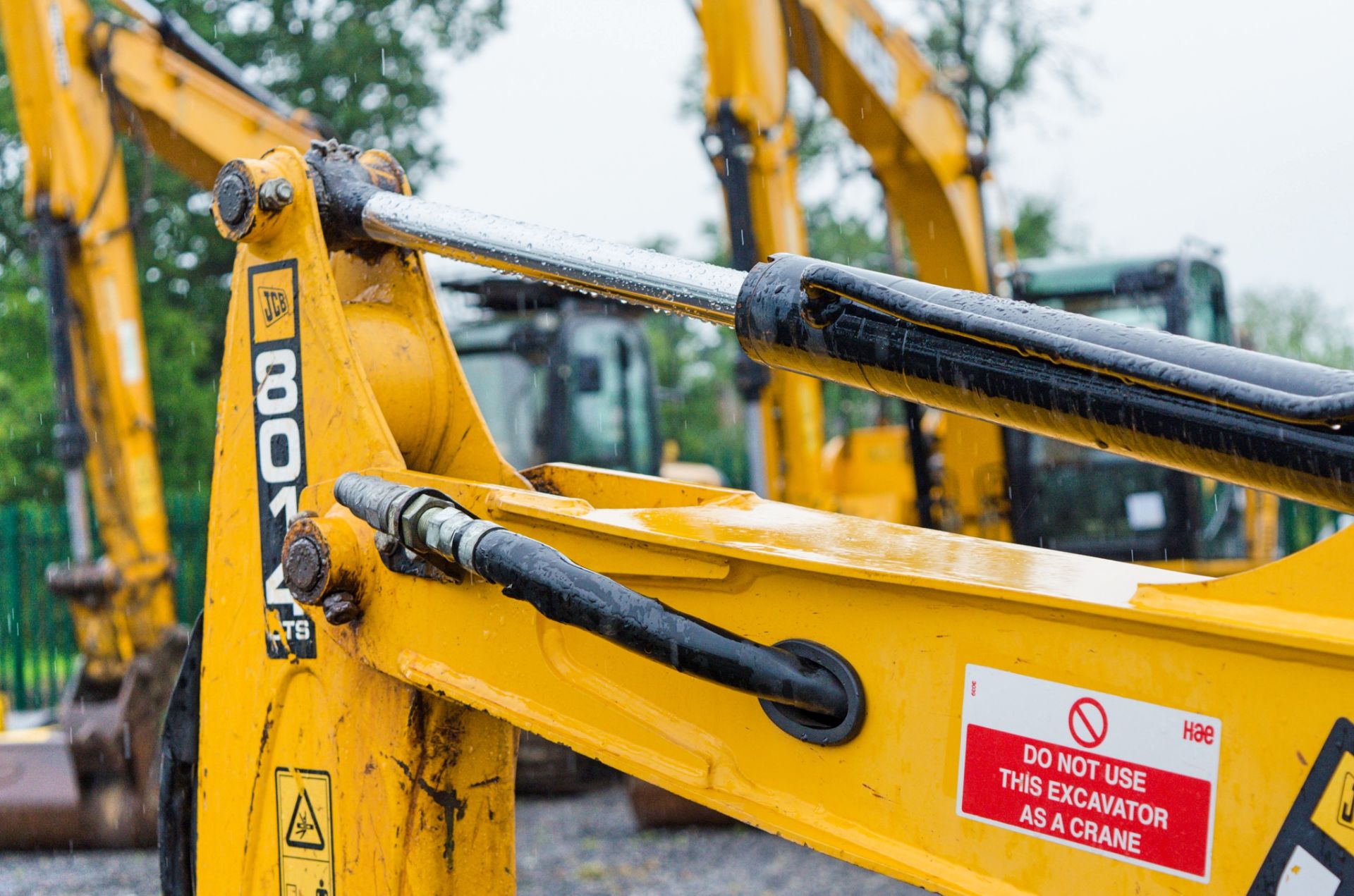 JCB 8014 CTS 1.5 tonne rubber tracked mini excavator Year: 2014 S/N: 2070518 Recorded Hours: 373 - Image 13 of 20