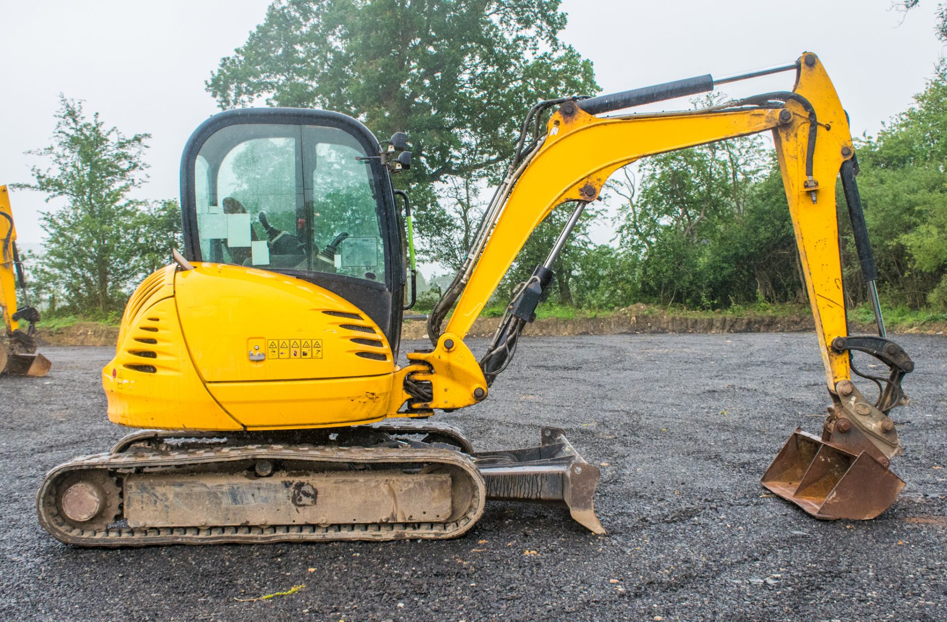 JCB 8050 RTS 5 tonne rubber tracked excavator Year: 2013 S/N: 741918 Recorded Hours: 3892 Piped, - Image 7 of 21