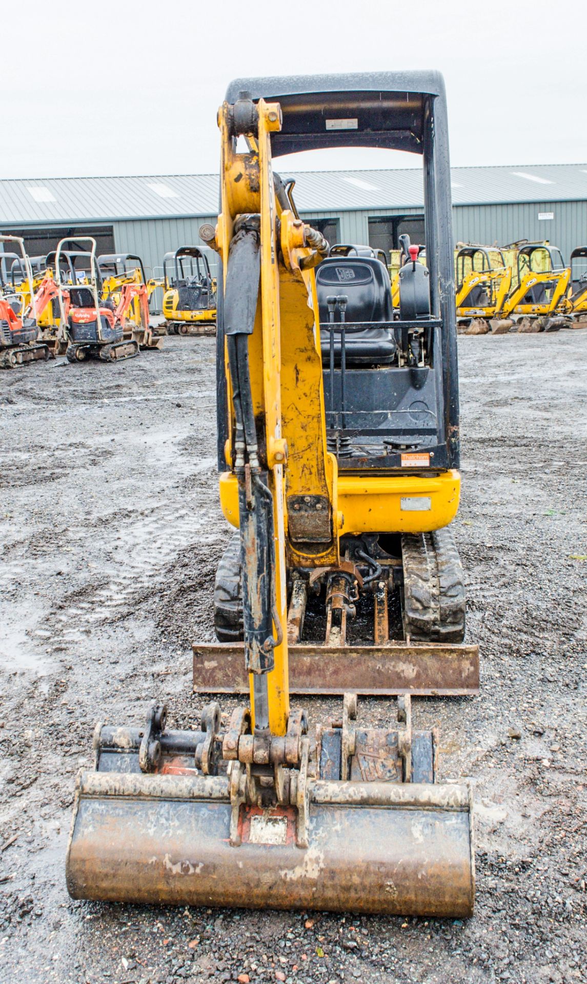 JCB 8014 CTS 1.5 tonne rubber tracked mini excavator Year: 2014 S/N: 2070464 Recorded Hours: 1102 - Image 5 of 20
