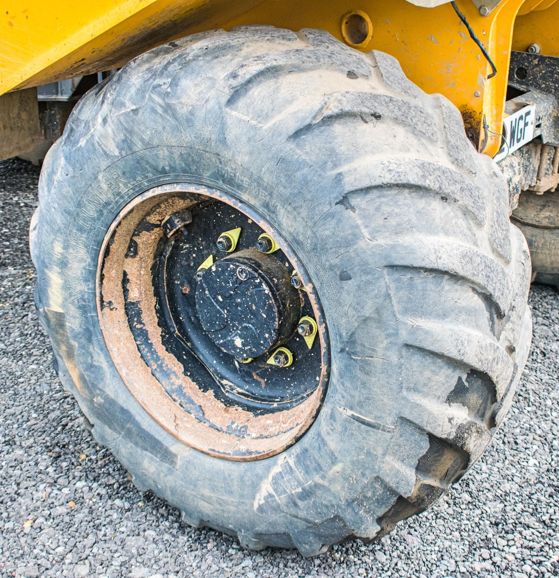 Terex TA9 9 tonne straight skip dumper Year: 2014 S/N: PK5995 Recorded hours: 1836 Q982WGF - Image 11 of 18