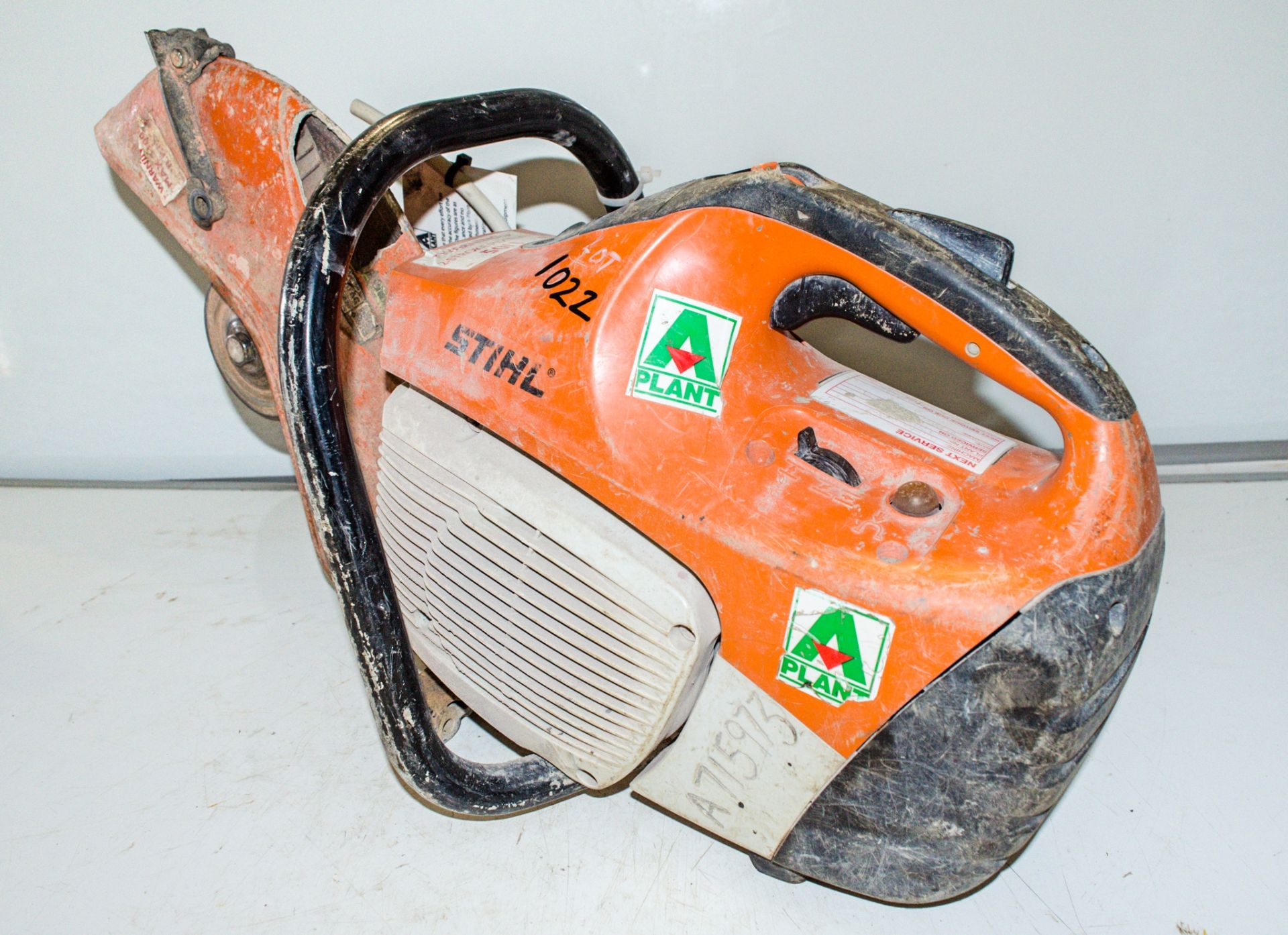 Stihl TS410 petrol driven cut off saw A715973 - Image 2 of 2