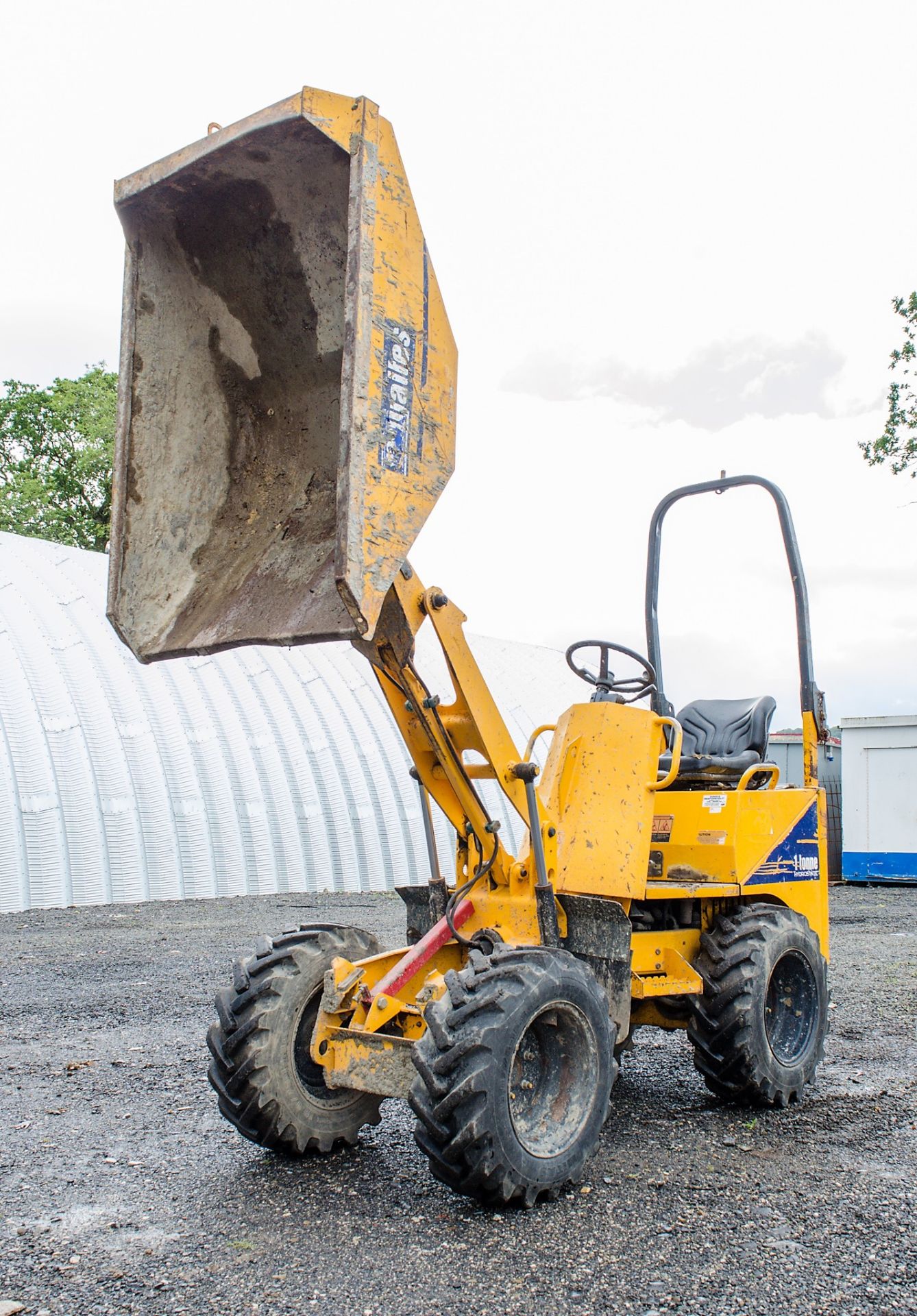 Thwaites 1 tonne hydrostatic hi-tip dumper Year: 2007 S/N: 707B1310 Recorded Hours: Not displayed ( - Image 11 of 19