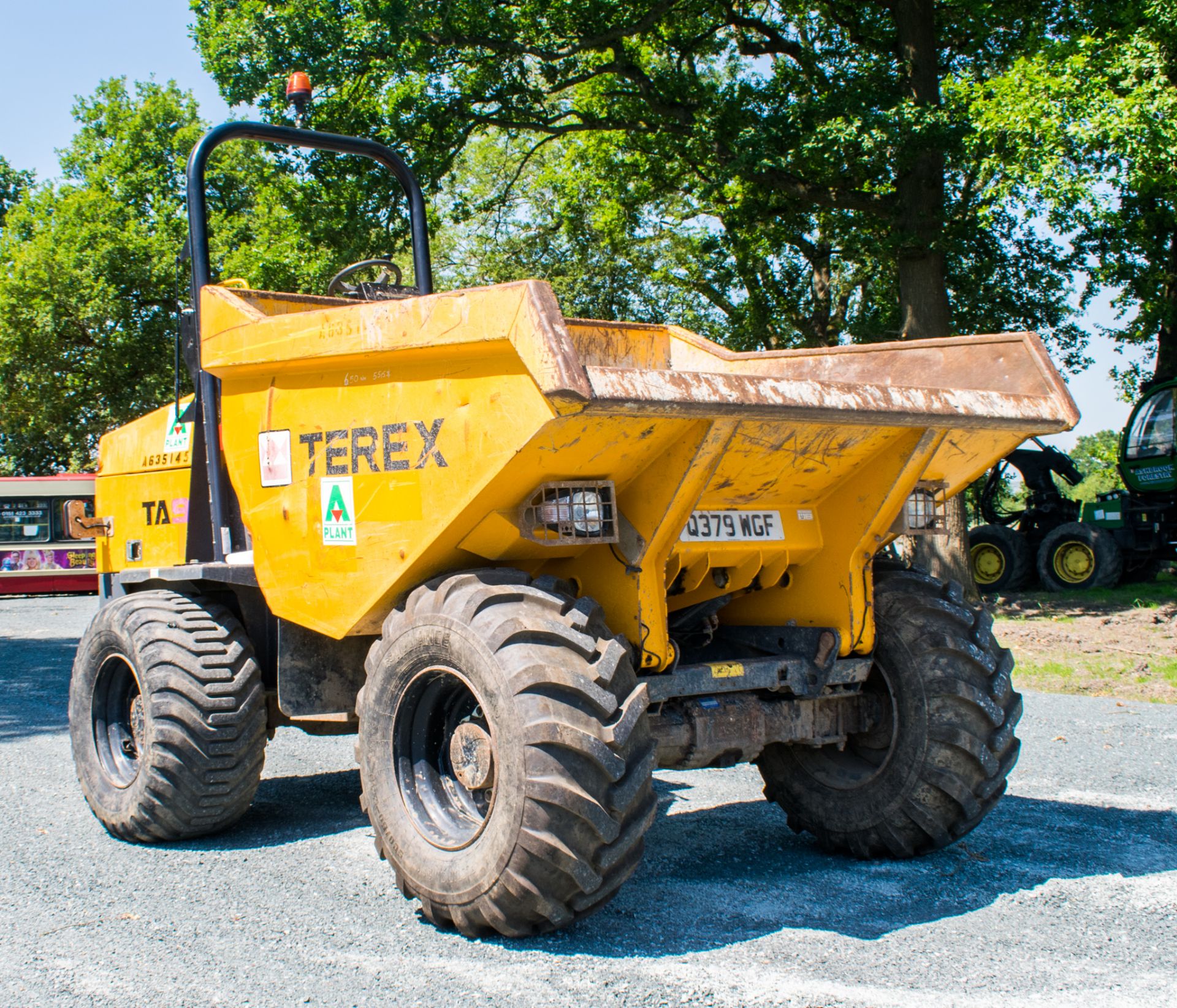 Terex TA9 9 tonne straight skip dumper  Year: 2014 S/N: PK5837 Recorded Hours: 4296 - Image 2 of 17