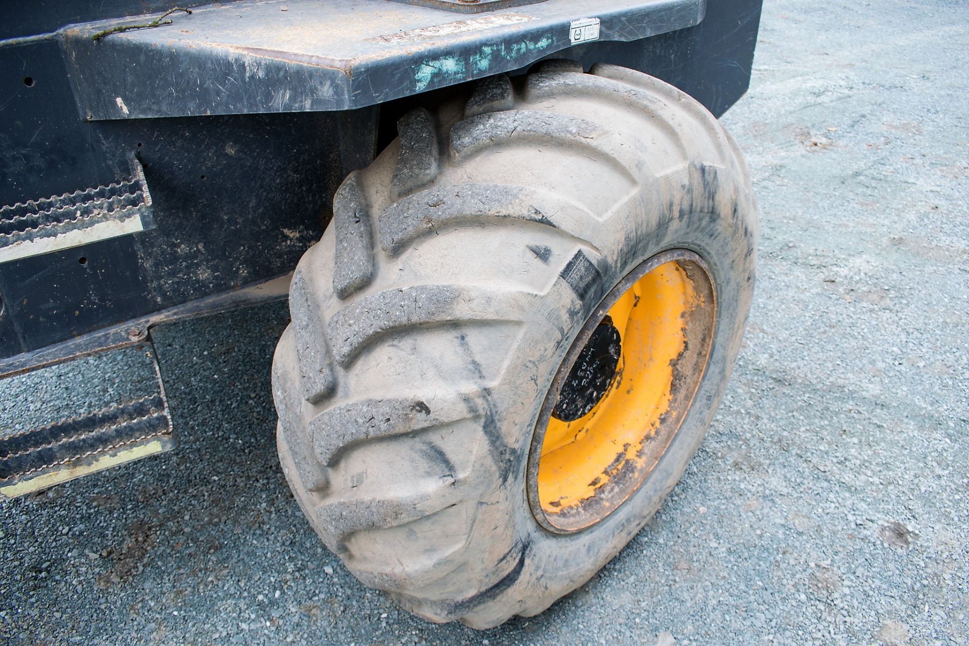 Terex TA9 9 tonne straight skip dumper Reg No: Q603 WGF   c/w V5 Road Reg Certificate Year: 2014 S/ - Image 14 of 21