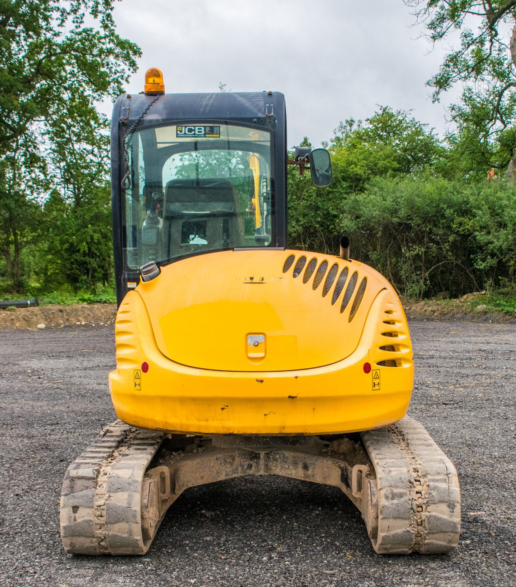 JCB 8050 RTS 5 tonne rubber tracked excavator  Year: 2013 S/N: 741951 Recorded Hours: 2673 Piped, - Image 6 of 21