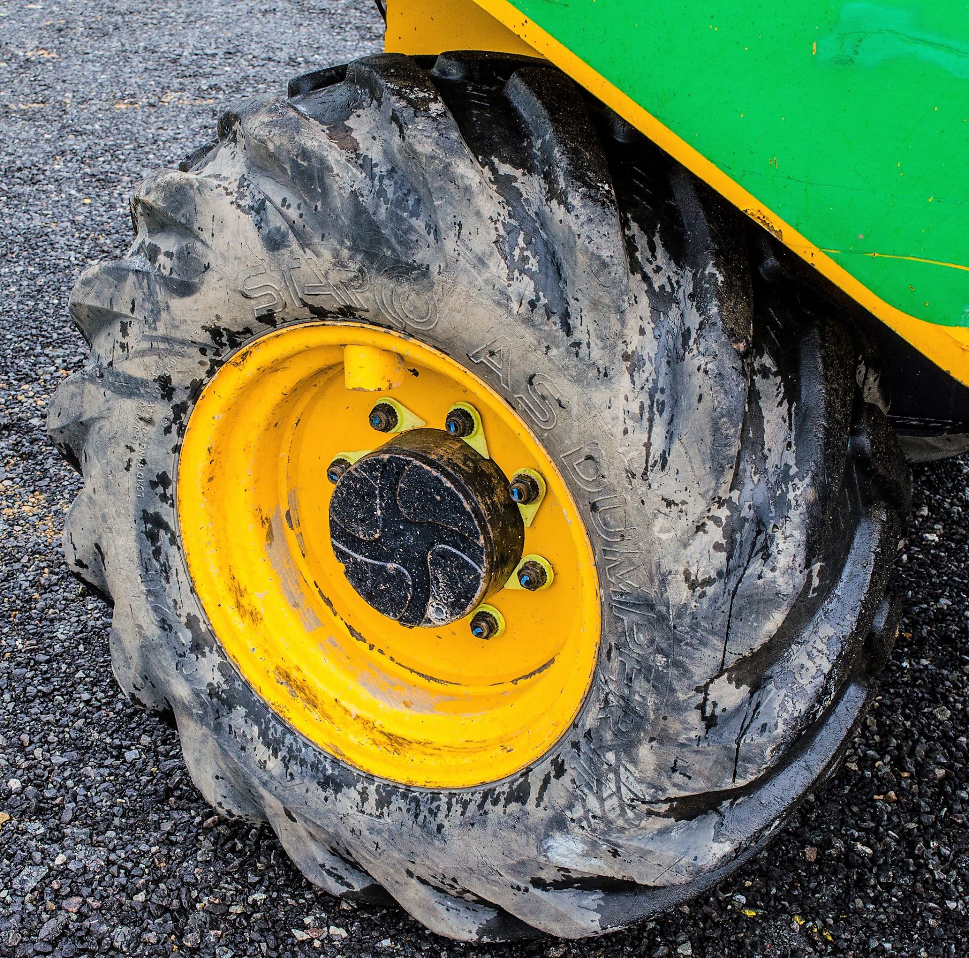 JCB 6 tonne straight skip dumper Reg No: MX15 UVU    c/w V5 Road Reg Certificate Year: 2015 S/N: - Image 12 of 20