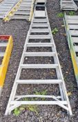 10 tread aluminium step ladder