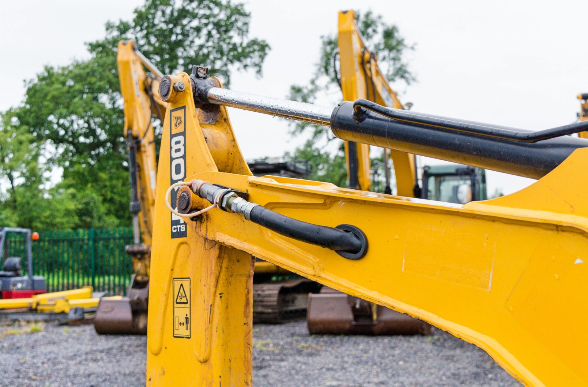 JCB 8014 CTS 1.5 tonne rubber tracked mini excavator Year: 2014 S/N: 2070494 Recorded Hours: 1025 - Image 13 of 20