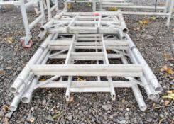 6 - aluminium scaffold end frames