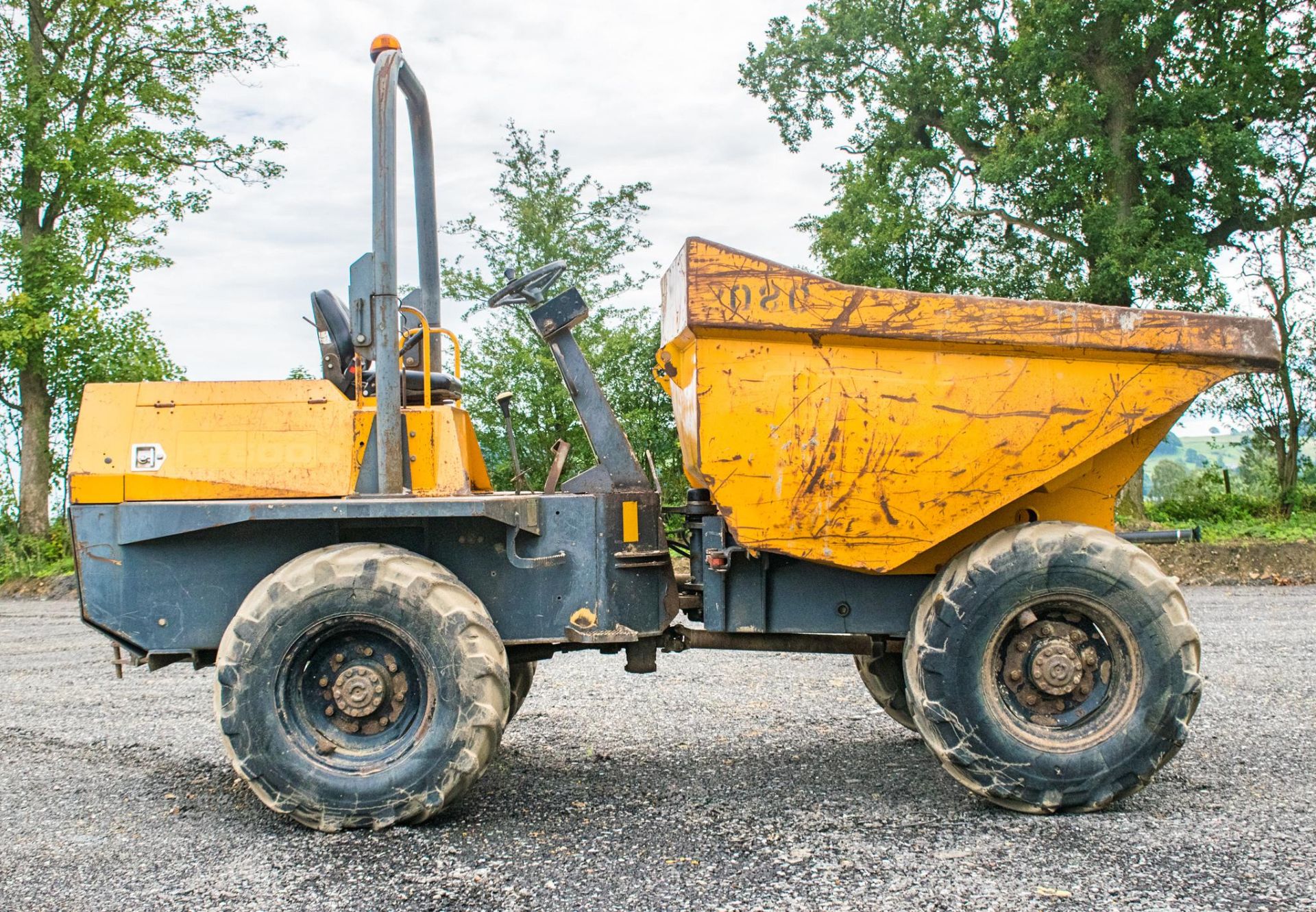 Terex PT6000 6 tonne straight skip dumper  Year: 2006 S/N: E605FW092 Recorded hours: 4110 2080 - Image 7 of 19