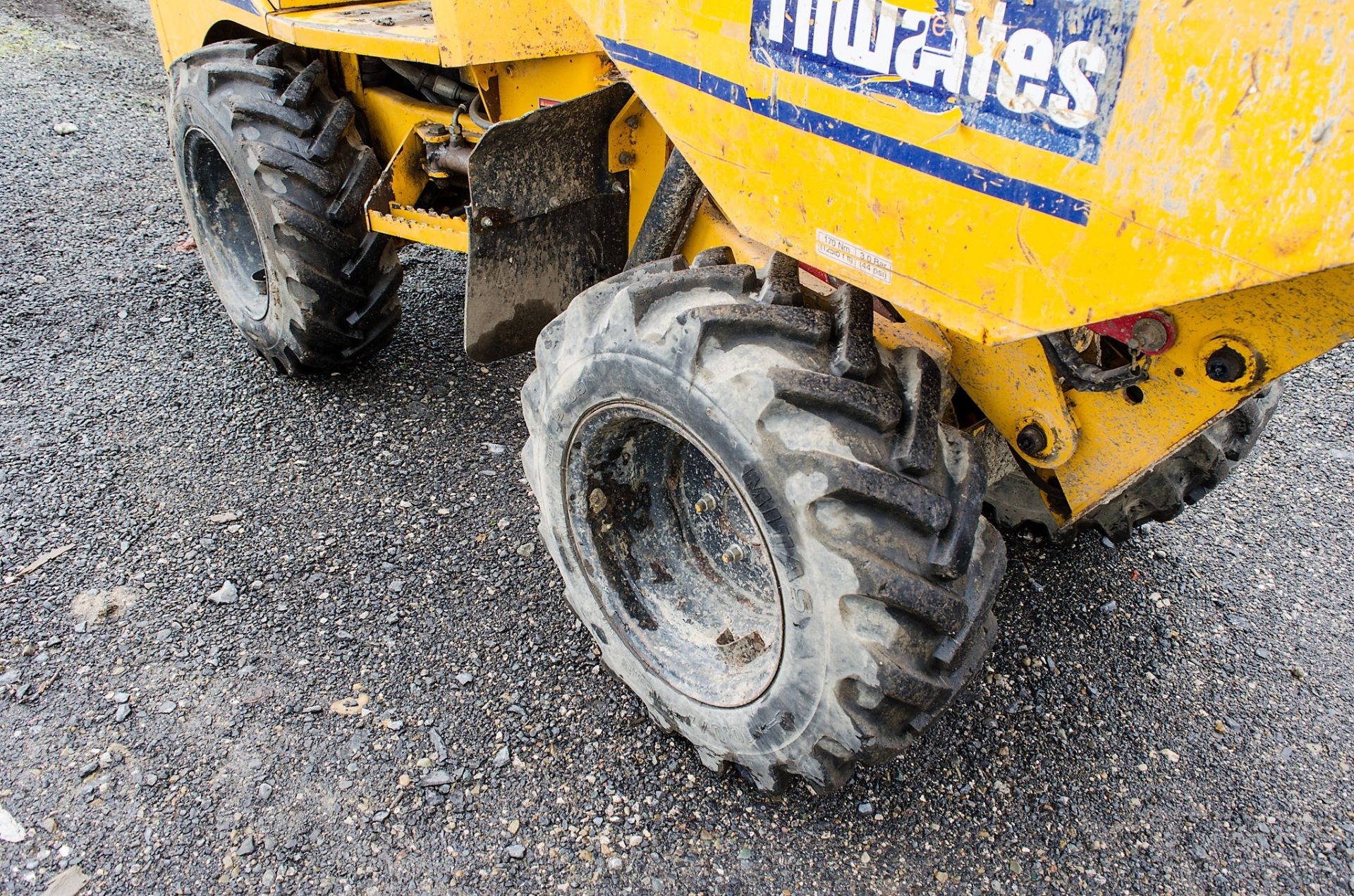 Thwaites 1 tonne hydrostatic hi-tip dumper Year: 2007 S/N: 707B1310 Recorded Hours: Not displayed ( - Image 9 of 19