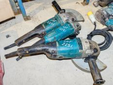 3 - Makita 110v angle grinder ** Cords cut **