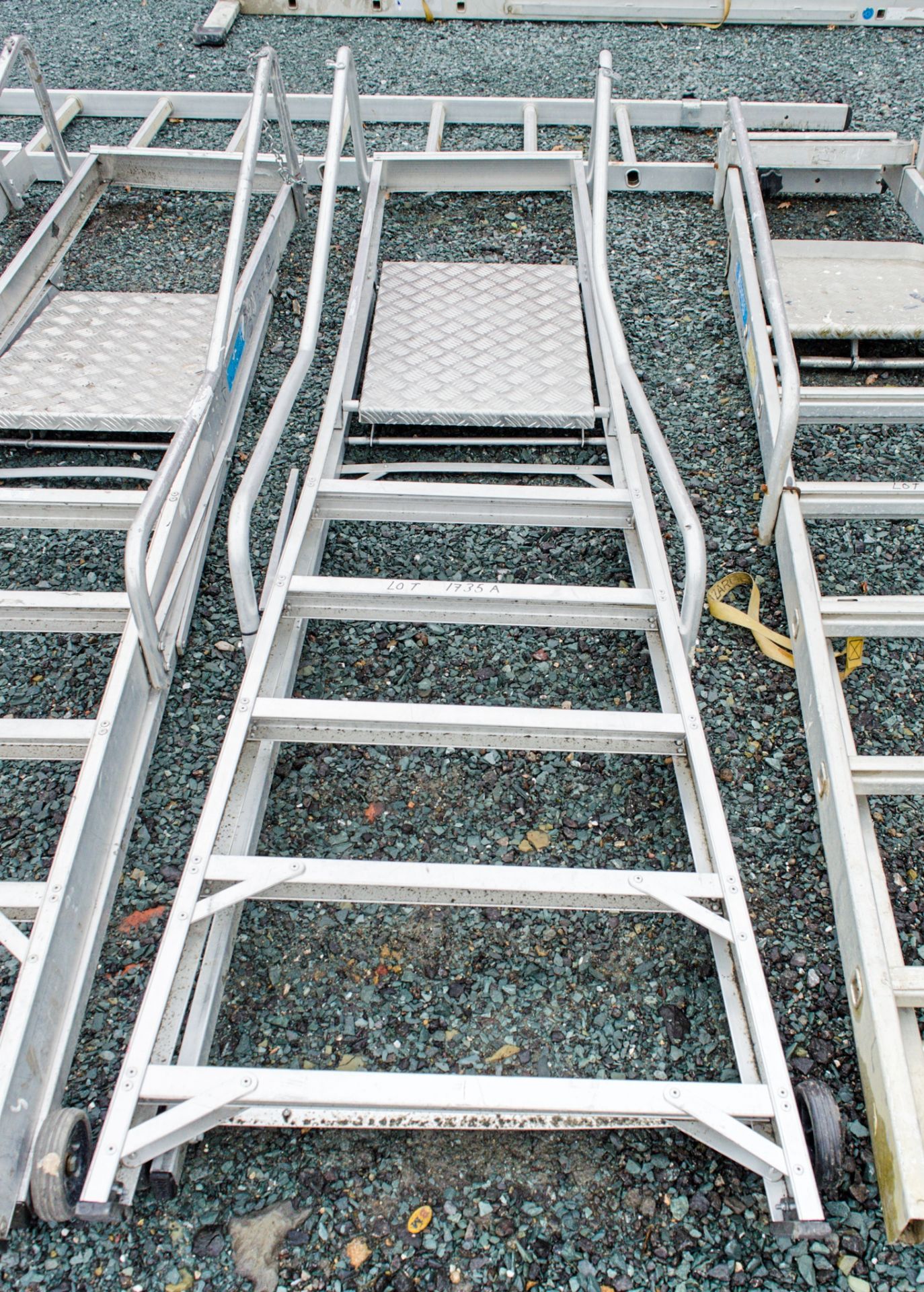 6 tread aluminium step ladder