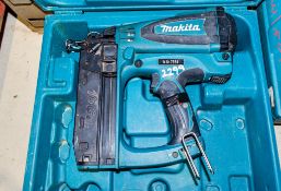 Makita GF900 cordless nail gun c/w carry case ** No charger or battery **