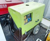 Pramac 6 kva diesel driven generator 1252-0458