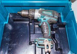 Makita cordless power drill c/w carry case ** No charger or battery **